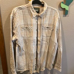 Howler Brother Plaid Flannel - heavy weight - XXL